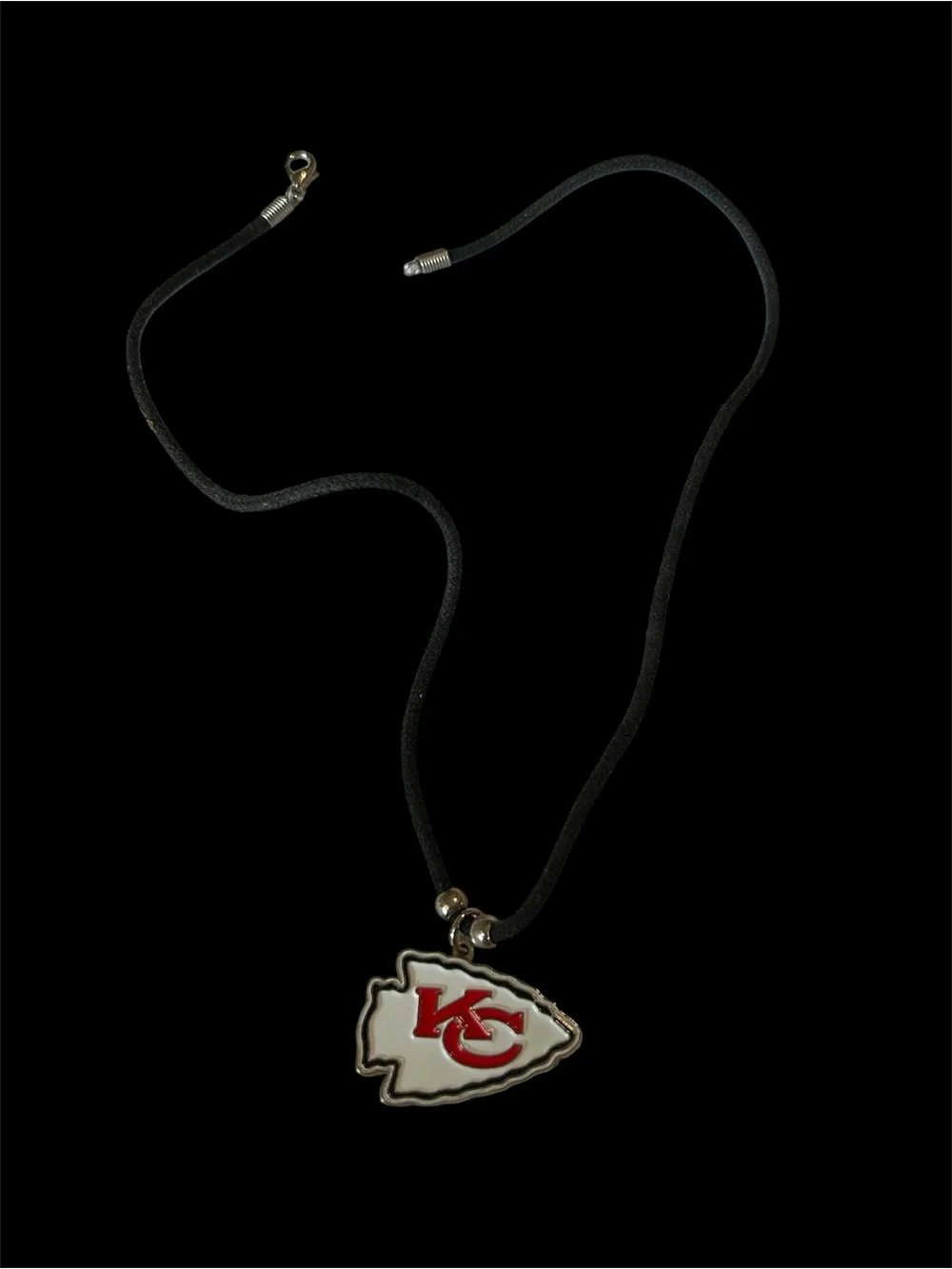 Kansas City Chiefs Arrowhead Pendant Necklace Football Unisex Gameday